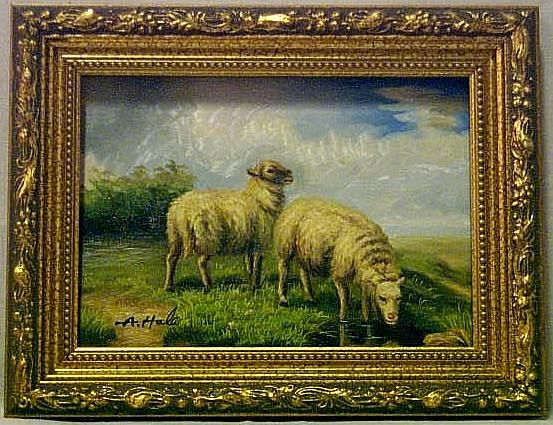 2 Sheep in Pasture