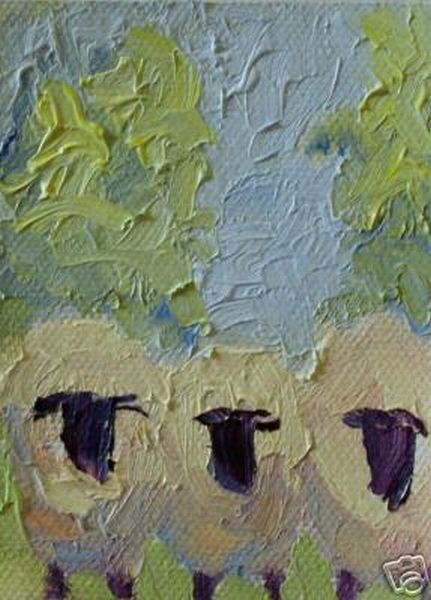 3 Sheep in Oil