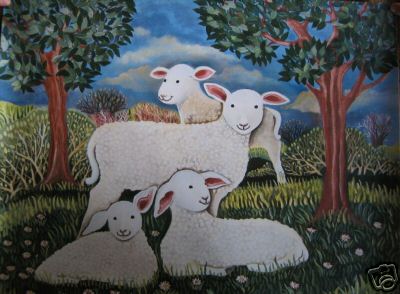 4 Sheep Lambs