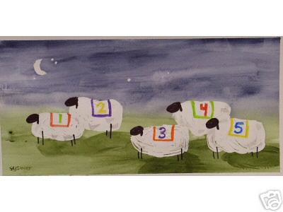 5 Counting Sheep at Night Time