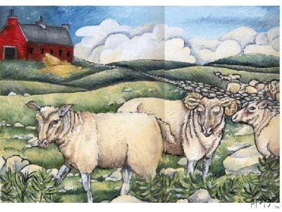 Acrylic Sheep1