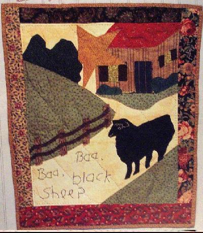 Baa Baa Black Sheep Quilt