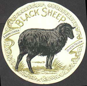 Black Sheep Cigar Label