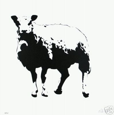 Blek Le Rat Sheep Banksy Favourite