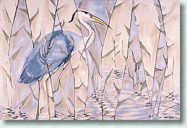 Blue Heron Solitude