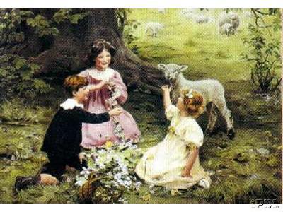 Children with Sheep1