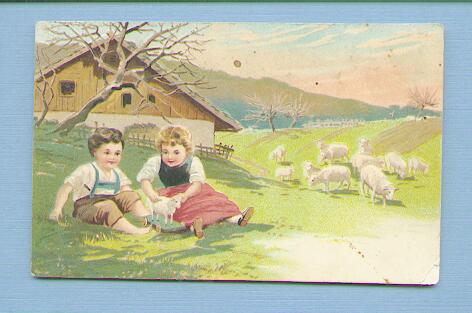 Dick and Jane with Sheep