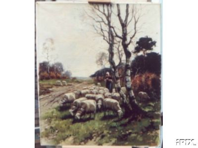 Dutch Sheep Art