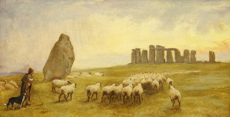 Edgar Barclay Stonehenge Sheep