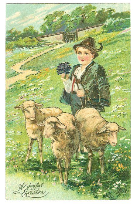 Finkenrath Boy with Sheep