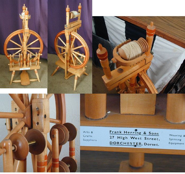 Frank Herring and Sons Spinning Wheel