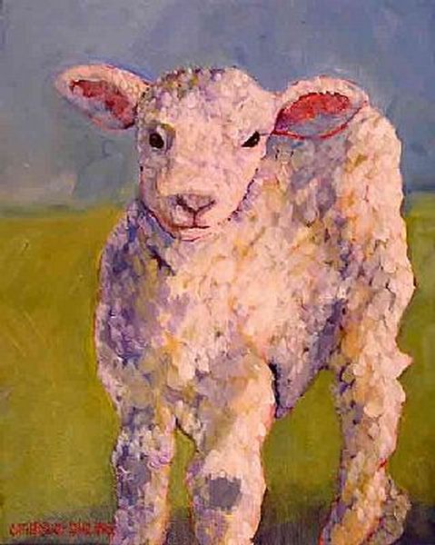 Gentlelamb 400 400Pure Art Sheep Lamb