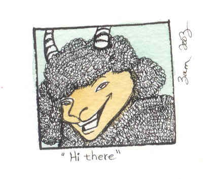 Hi There Black Sheep