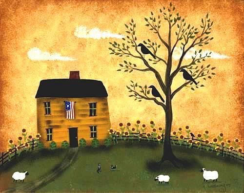 House with Sheep