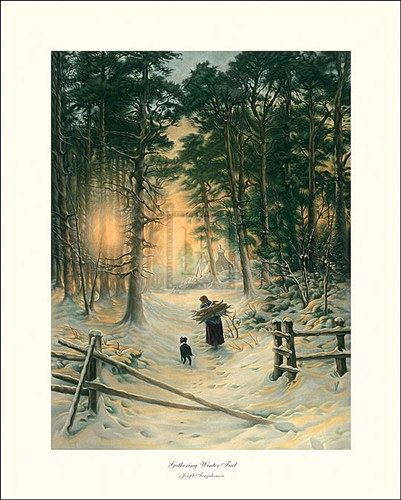 Joseph Farquharson Gathering Winter Fuel