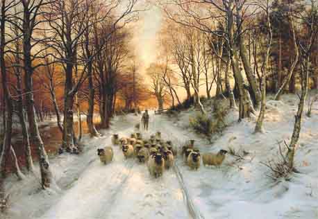 Joseph Farquharson Through the Calm