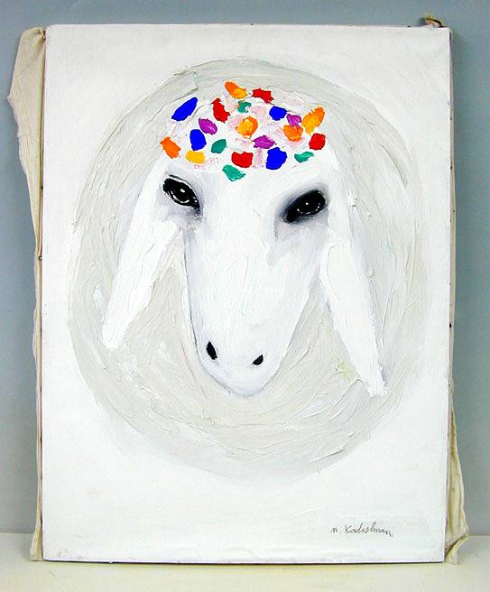 Kadishman a White Sheep