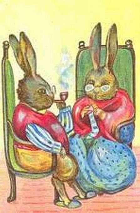 Knitting Bunnies