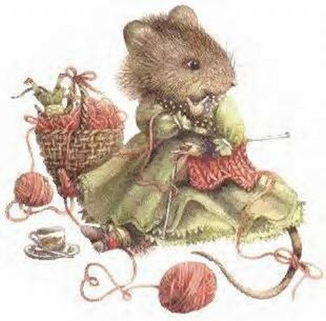 Knitting Mouse
