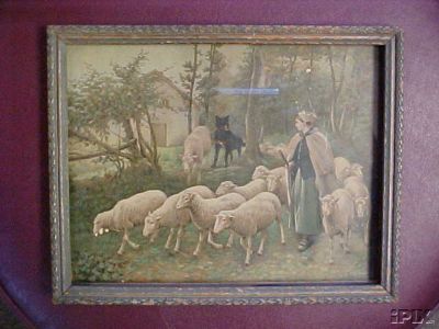 Lady with Sheep