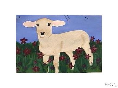 Lamb Painting