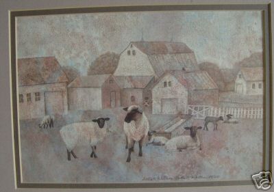 Litho Sheep