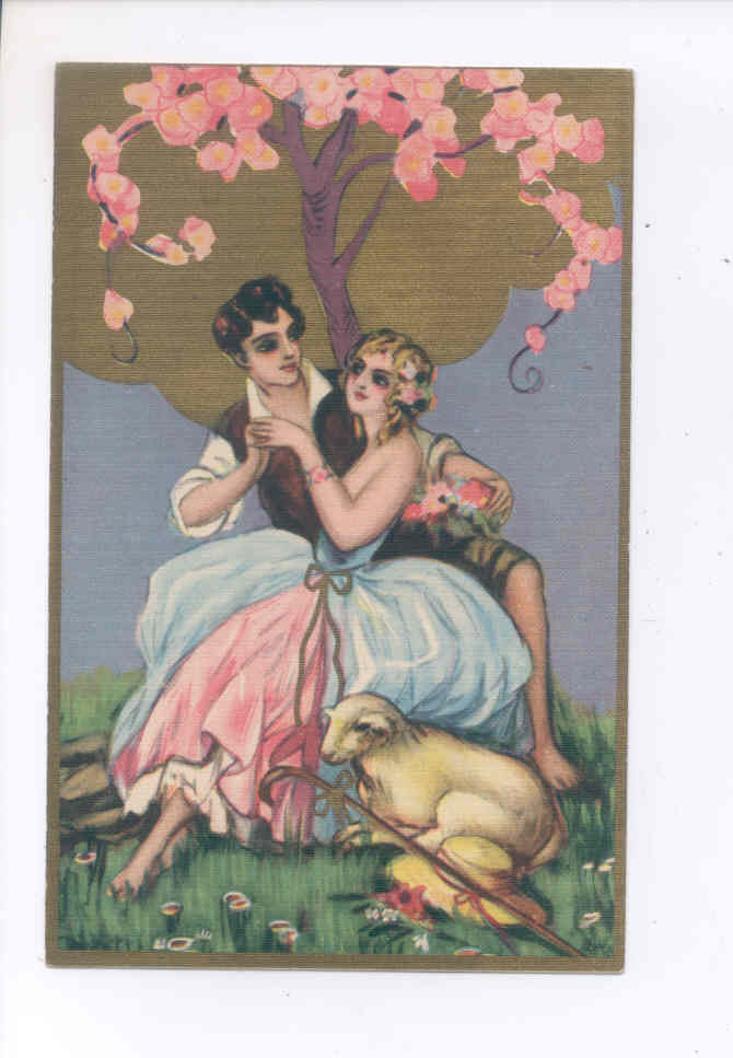 Lovers with Sheep