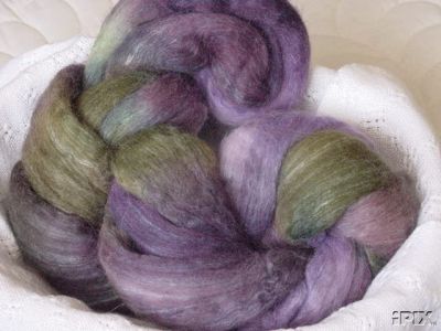 Marthas Vineyard Green Lilac Colorway Dye