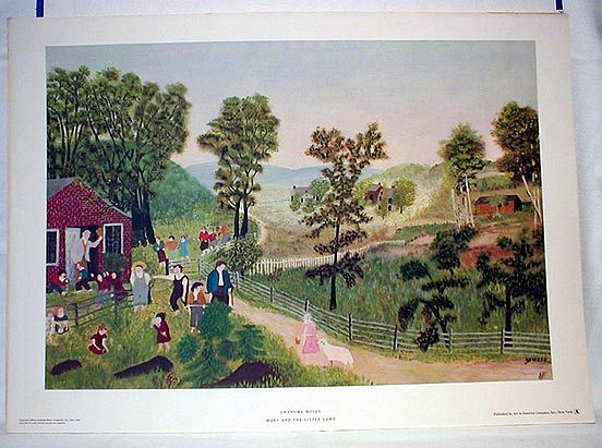 Marys Lamb Grandma Moses