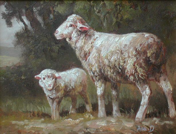 Nice Ewe and Lamb1