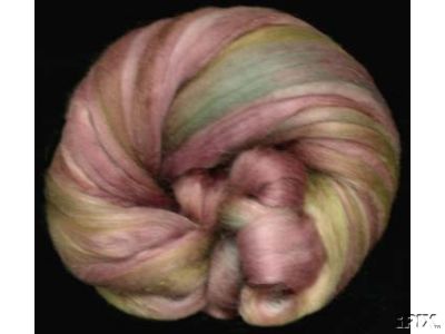 Old Rose and Green Colorway Dye