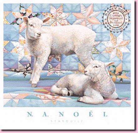 Pastel Sheep Quilt