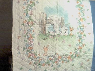 Precious Moments Quilt Panel Lamb