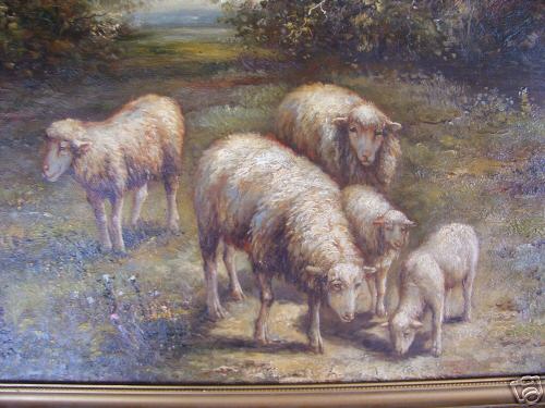 Quality Sheep Painting