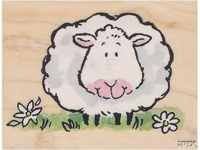 Really Cute Sheep Stamp