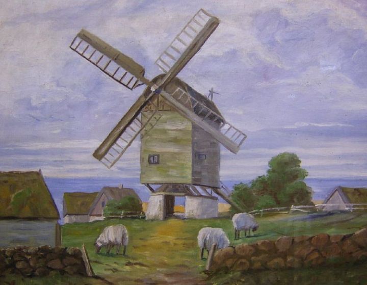 Sheep at Windmill
