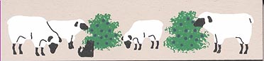 Sheep Bookmark