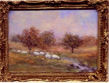Sheep By the Stream1