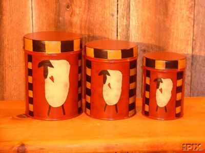 Sheep Cannister Pattern