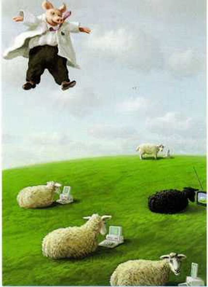 Sheep Compute When Pigs Fly