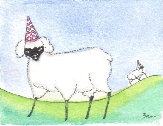 Sheep Dont Party Hearty By 3 Am