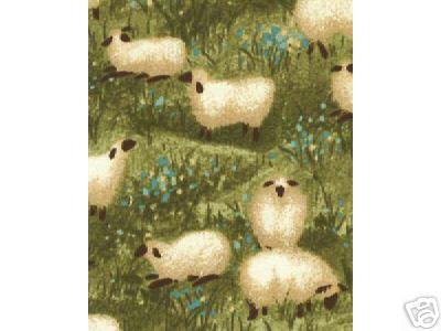 Sheep Fabric For Wrapping Paper1