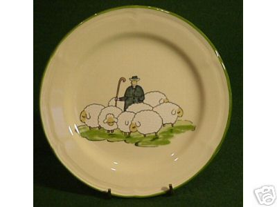 Sheep Flock Plate