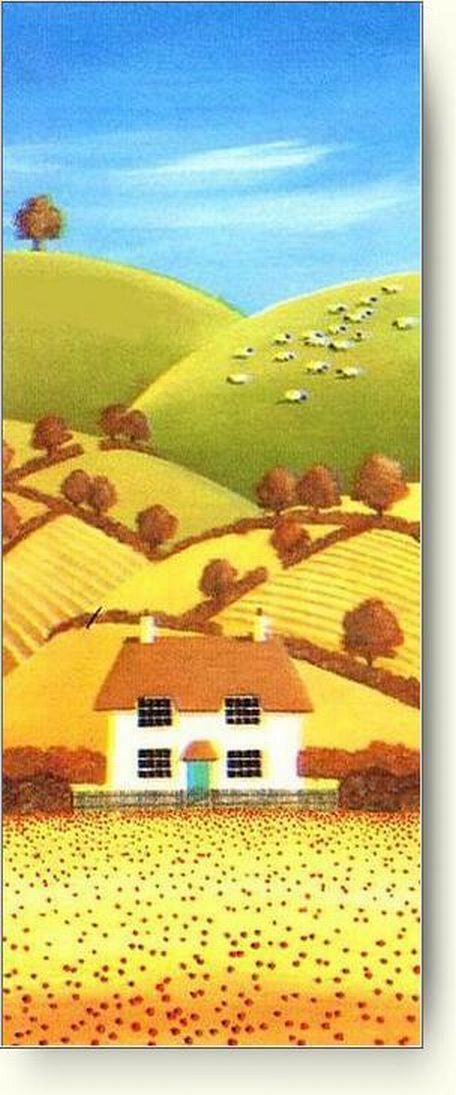 Sheep in the Meadow Poster