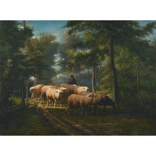 Sheep on a Country Road1