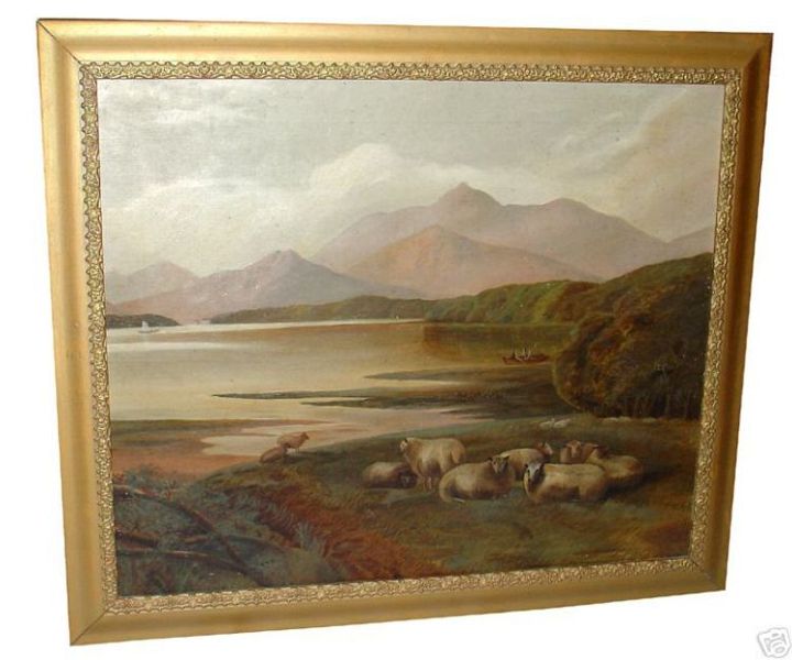 Sheep on Canvas