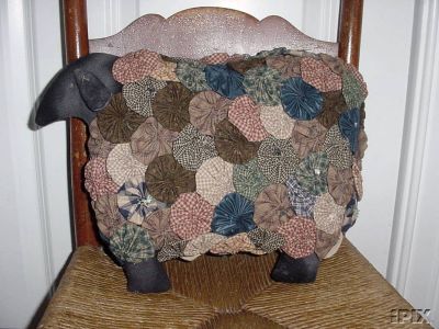 Sheep Patchwork Pillow