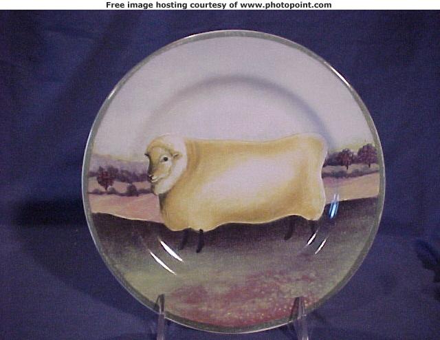 Sheep Plate