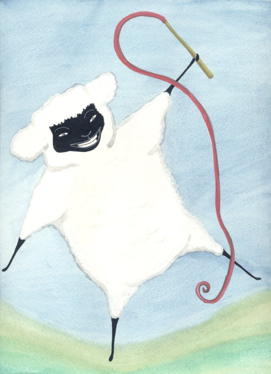 Sheep Ribbon Dancer of the Pasture