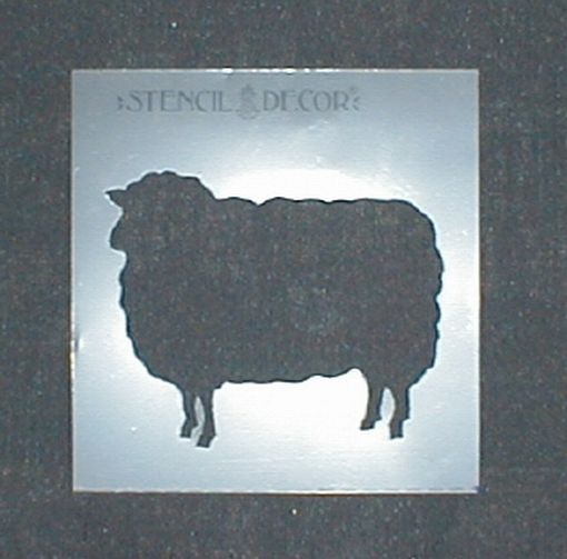 Sheep Stencil1